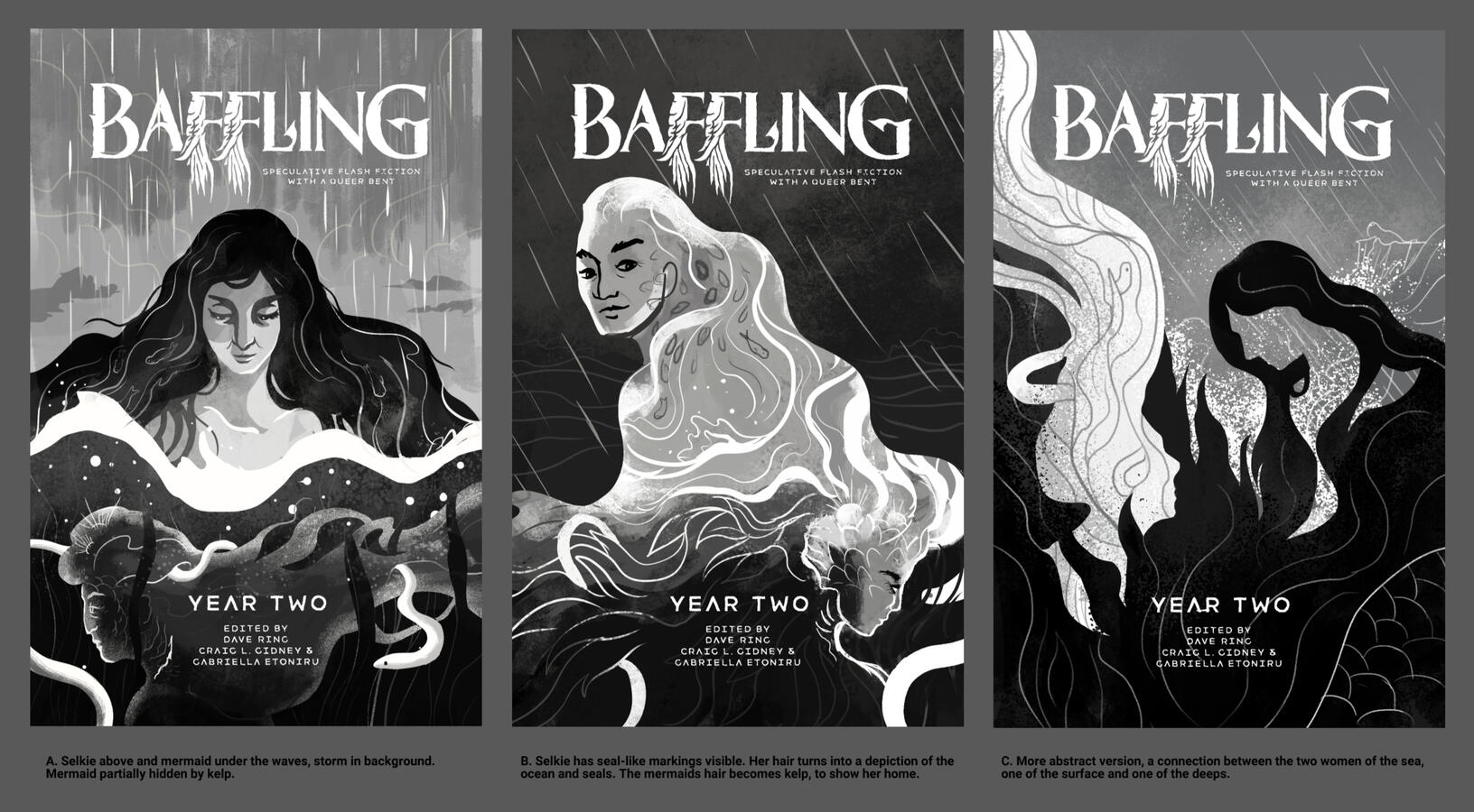 ACROSS THE WAVES initial sketch concepts