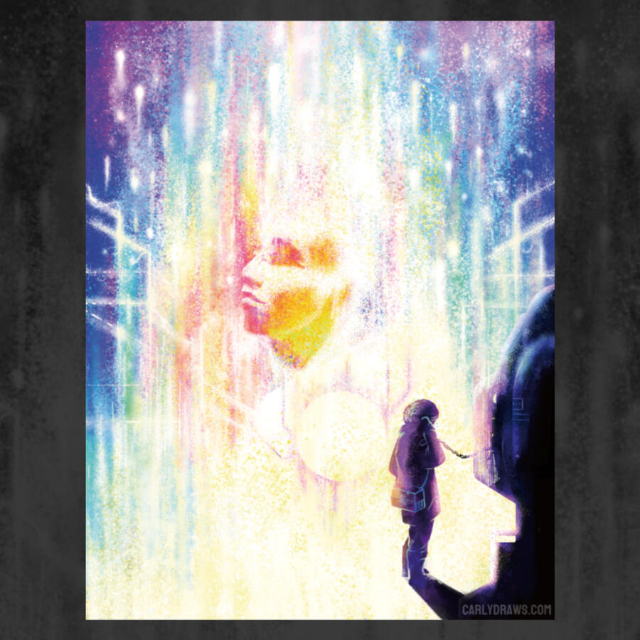 ALL THE STARS cover artwork for Fusion Fragment SFF magazine