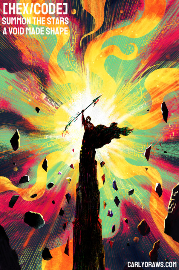 [HEX/CODE] a personal project about acid tech fantasy