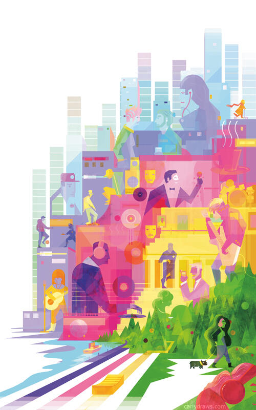 SOUNDSCAPE the varied sounds of the city