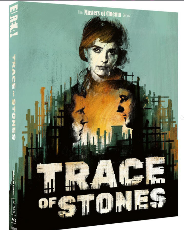 Trace of Stones blu ray cover Illustration and type
