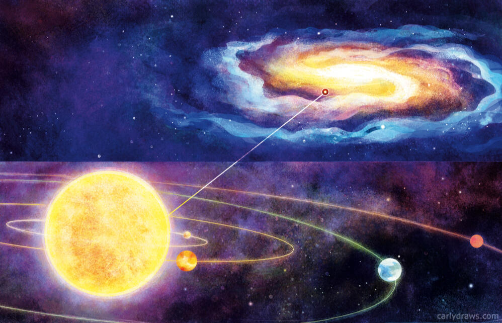 THE BIG BANG BOOK a non fiction picture book about the start of the Universe. Published by Creston Books. Written By Asa Stahl.