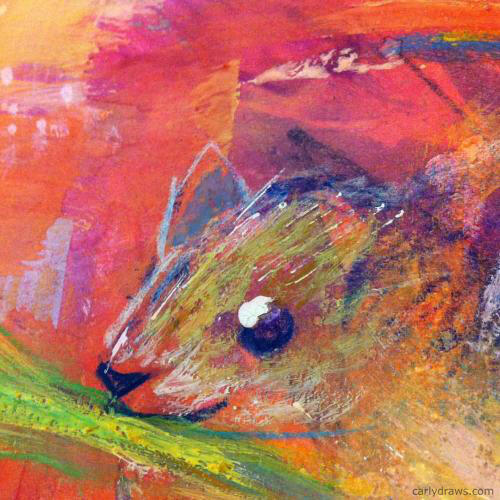 BEASTLY BIOMES mixed media paintings BEASTLY BIOMES mixed media paintings