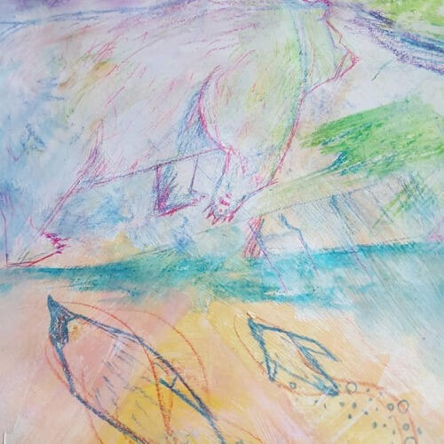 ANIMAL ANTIPODES base paintings ANIMAL ANTIPODES base paintings